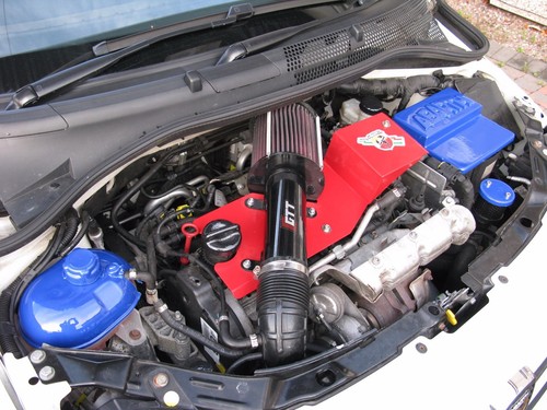 Fiat 500 abarth blue samco - fiat,