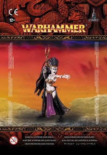 Dark elf sorceress - -,