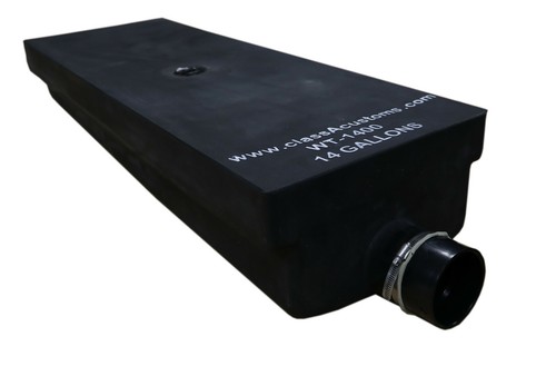 Waste tank gallon black - 14,