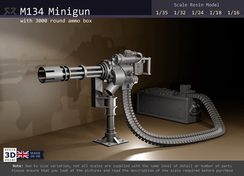 M134 minigun fixed mount - minigun,