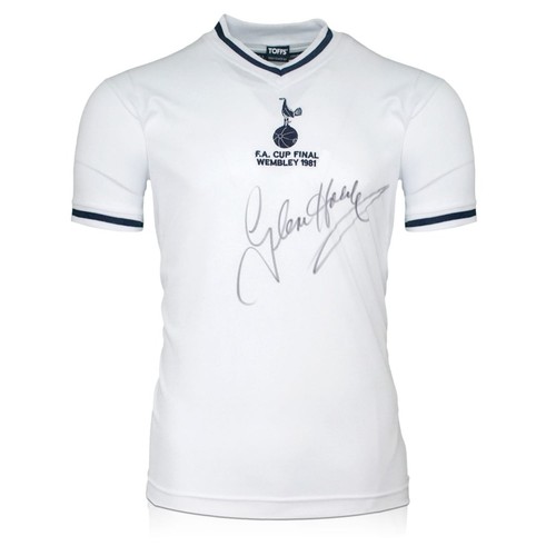 Glenn hoddle signed tottenham - hoddle,