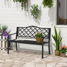 Seater garden bench cast - 2-seater,