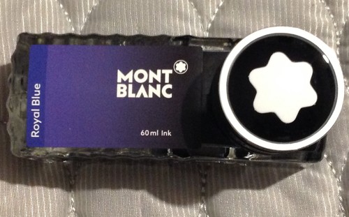 Mont blanc royal blue ink - royal, 60ml