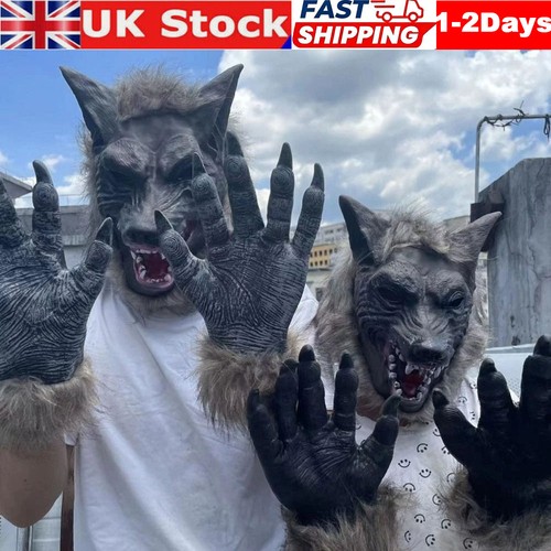 Adult wolf mask - adult, men