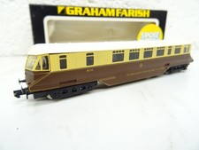N GAUGE GRAHAM FARISH GWR FLYING BANANA DIESEL RAILCAR (NICE ITEM) 8174