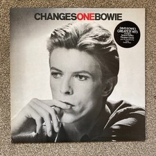 DAVID BOWIE - CHANGESONEBOWIE - RARE 1ST UK PRESS WITH SAX VERSION OF JOHN - EX