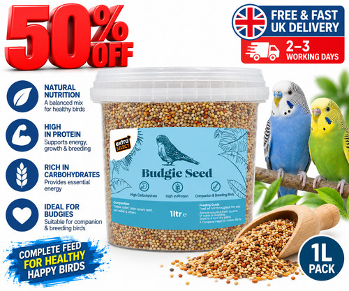 Extra select budgie seed - extra, mix