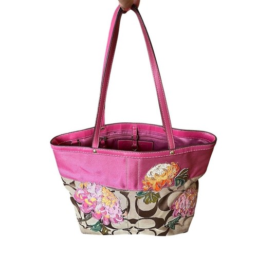 Vintage coach tote shoulder - tote,