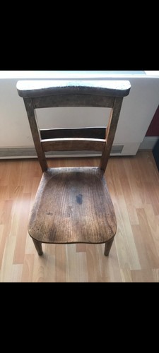 Antique reclaimed rush seated - antique,