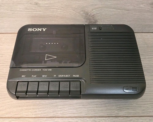 Vintage sony tcm 818 - vintage,