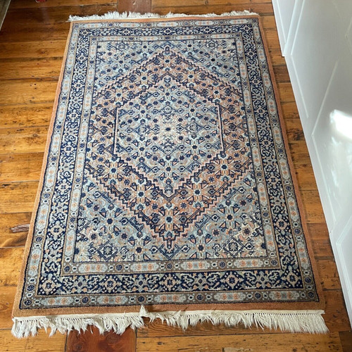 Antique woven rug carpet - rug, mat