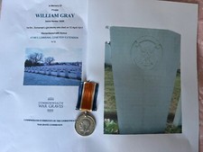 WW1 Medal Gray Somerset Light