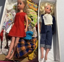 Pedigree Sindy dolls X Two