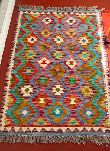 Handmade kilim wool rug - kilim,