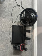 The ThrustMaster T300 RS Racing Wheel and Pedals And Shifter