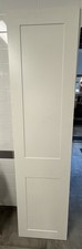8no run of Vinyl wrapped mdf wardrobe doors in Porcelein