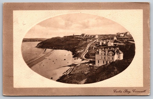 1910 embossed rppc carbis - carbis, bay