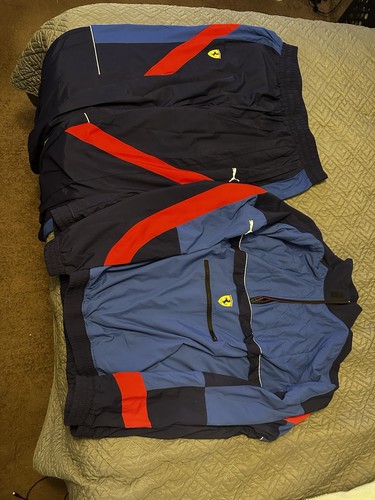 Puma ferrari nylon tracksuit - nylon,