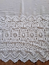 Vintage Ivory Net Curtain