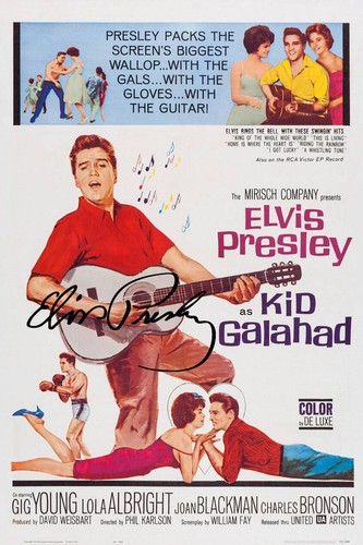 Elvis presley signed autograph - elvis,