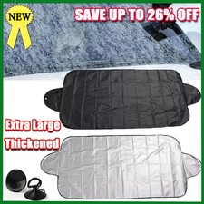 Heavy Duty Car Windscreen Cover Ice Frost Snow Windshield Protector Sun Shade UK