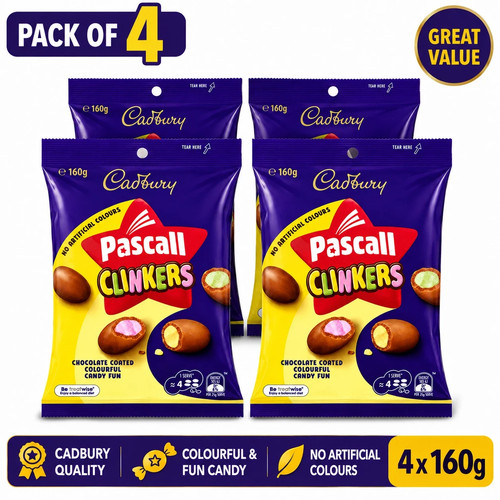 Cadbury pascall clinkers 160g - pascall,