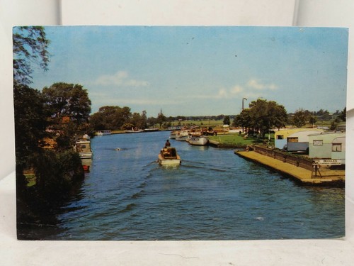 Vintage postcard the caravan - vintage,