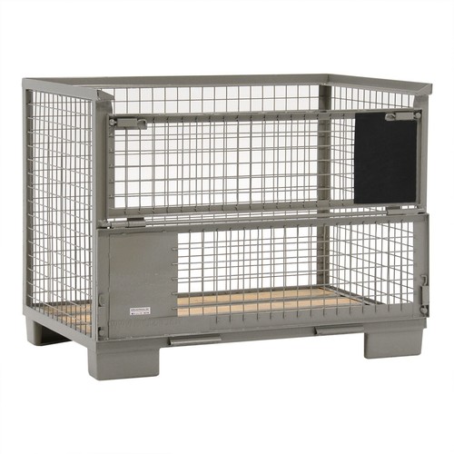 Steel pallet cage - steel,