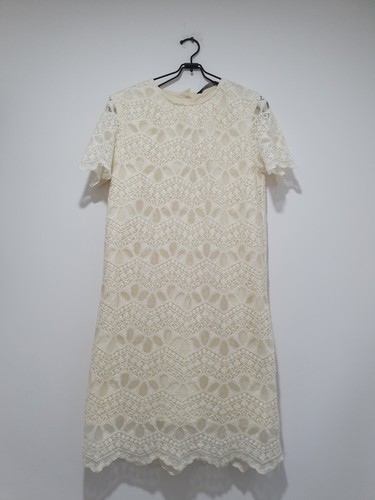 Zara white ivory - zara, lace