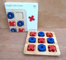John Lewis Wooden Noughts and Crosses Game