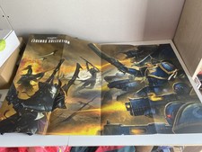 Rare Warhammer 40,000 WH40K Legends Collection A1 Poster Space Marine 