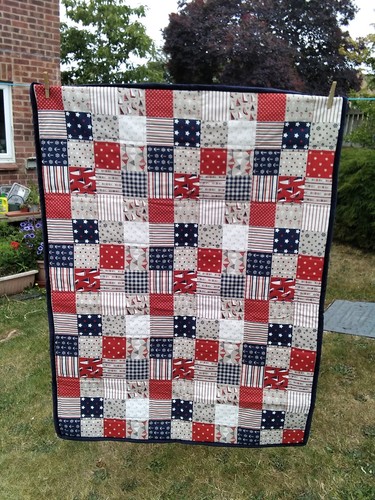 Lap quilt patchwork design - lap,