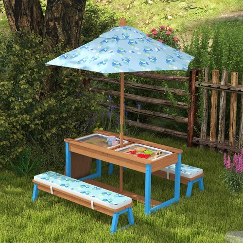 Kids picnic table wooden - kids,
