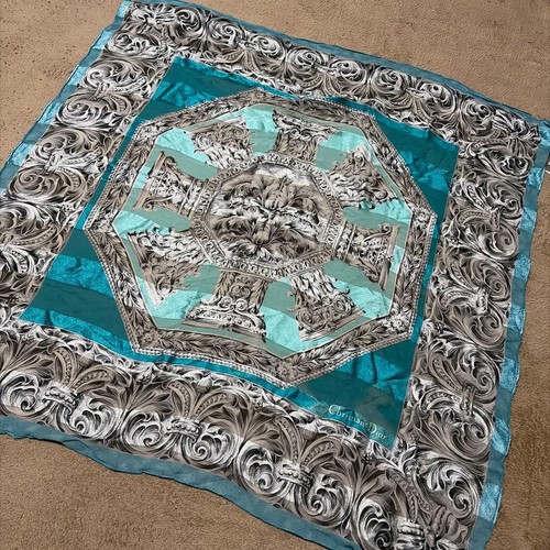 Christian dior silk scarf - christian,