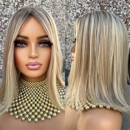 Ombre ash blonde - blonde, balayage