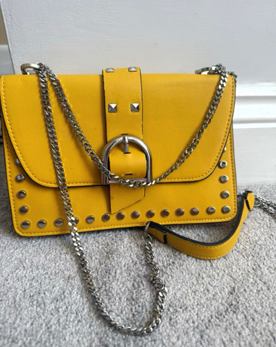 Topshop yellow studded - topshop, faux