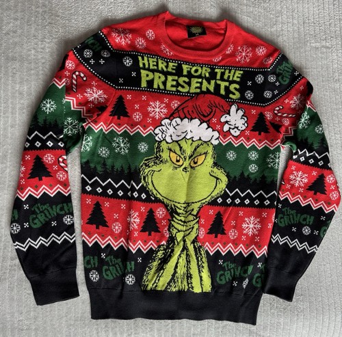 Red black and - and, grinch