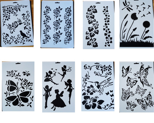 Reusable stencils template - reusable,