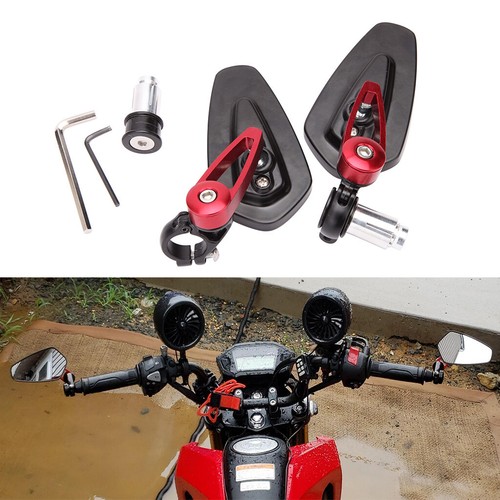 Motorcycle handle bar - bar, end