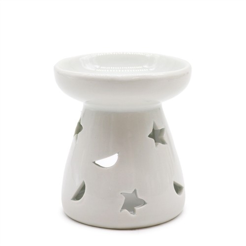 White moon stars cut out - moon,