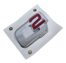 Badge silver for - silver,