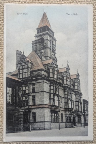 Wakefield town hall - wakefield,