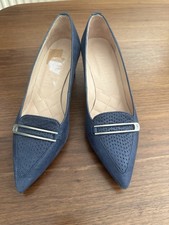 Hispanitas Navy Leather Court