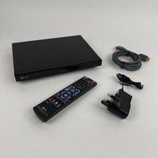 LG 3D Blu-Ray 3D DVD Player BP325 Slim Smart Black Setup - Adapter, Remote, HDMI