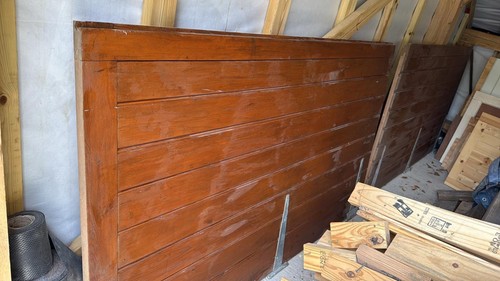 Solid oak garage doors with - oak,