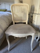 Laura Ashley Provencal Chair Cream Fabric Padded Seat
