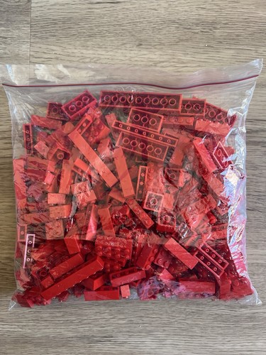 Red lego bricks 426g - lego,