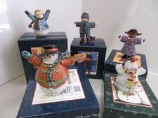Five x Lang & Wise Box Buddies figurines by Susan Winget + Sherri Buck Baldwin
