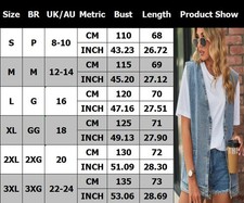 DENIM JACKET Waistcoats Ladies