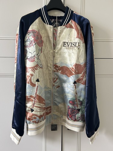 Evisu bomber jacket - evisu,